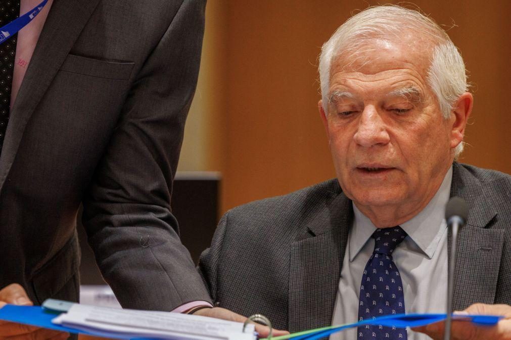 Borrell insiste em posição comum na UE sobre Palestina