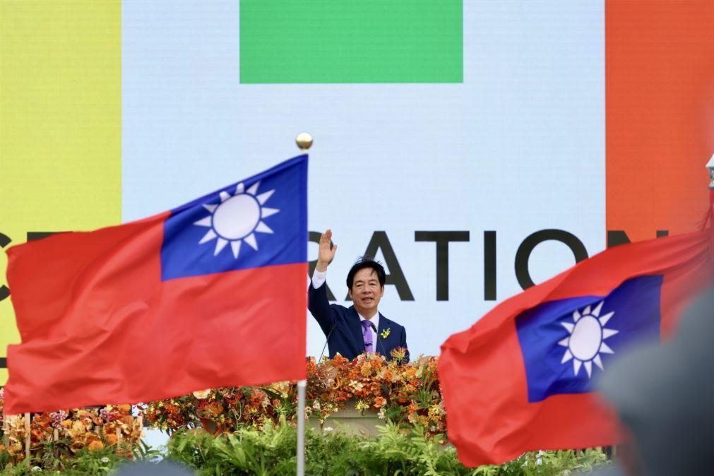 Pequim acusa novo líder de Taiwan de estar a empurrar o território para a 