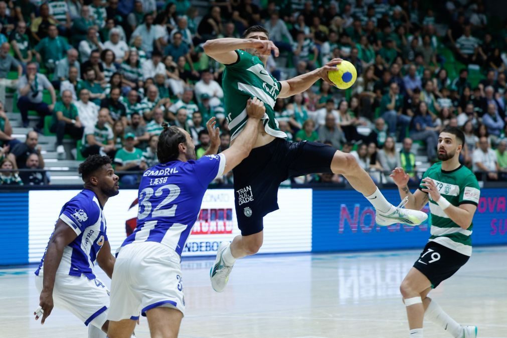 Sporting campeão nacional de andebol pela 20.ª vez