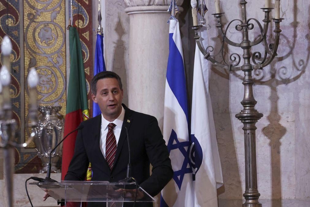 Embaixador israelita critica reconhecimentos da Palestina e espera que Portugal mantenha posição