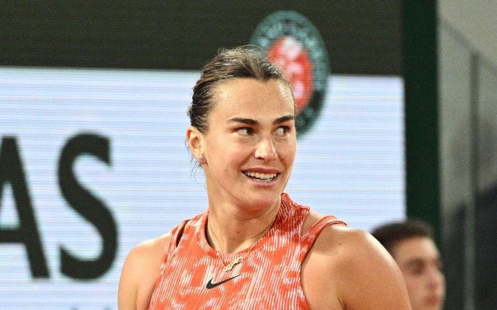 Roland Garros: Aryna Sabalenka apura-se para a terceira ronda