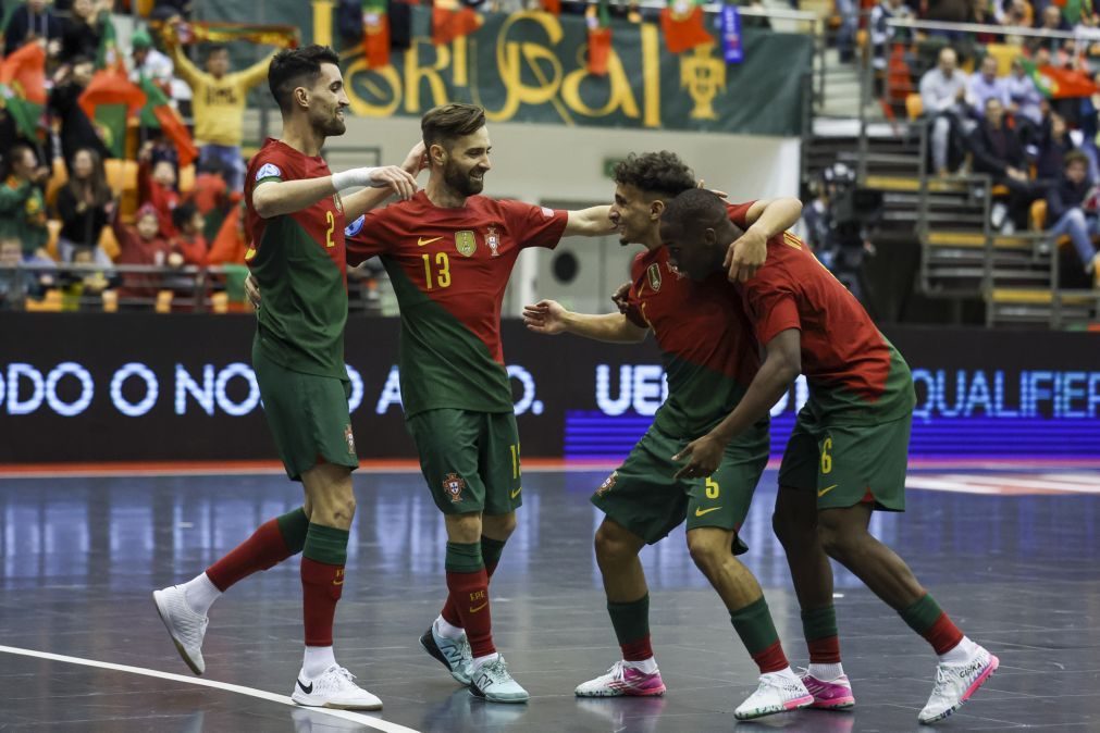 Portugal com Países Baixos, Macedónia e Andorra na corrida ao Euro2026 de futsal