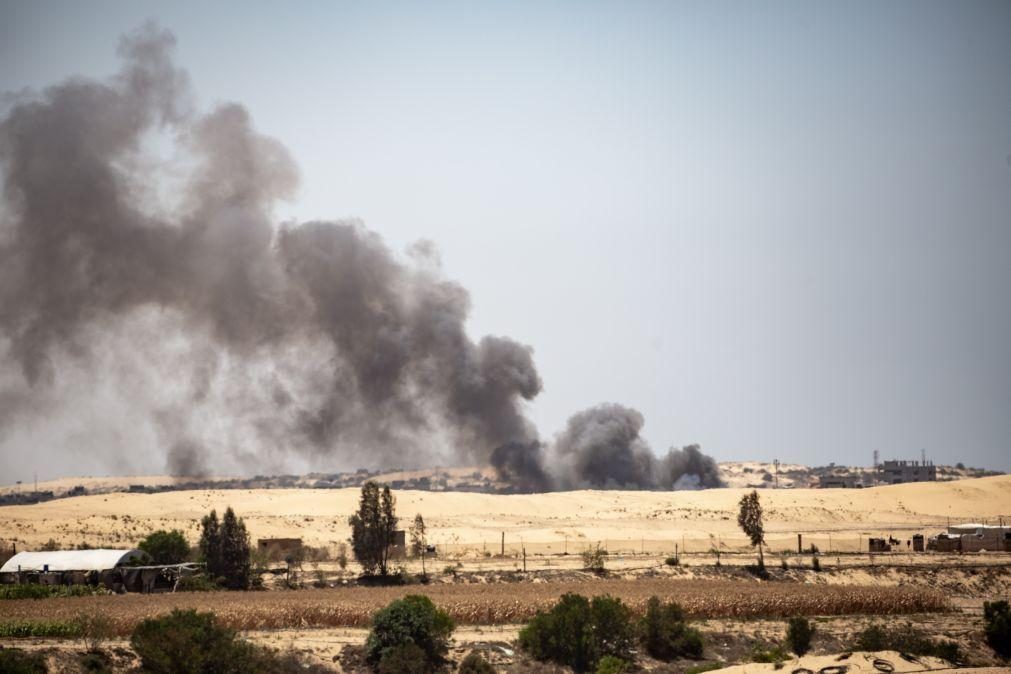 Exército israelita confirma intensificação das operações militares no centro e sul de Rafah