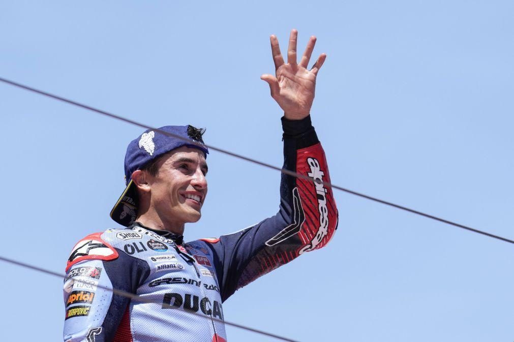 Marc Márquez vai pilotar para a Ducati no Mundial de MotoGP de 2025