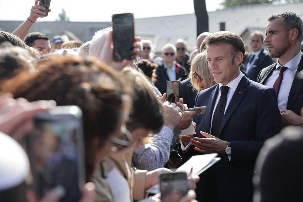 Macron elogia 