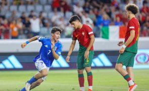Portugal perde com Itália na final do Europeu sub-17