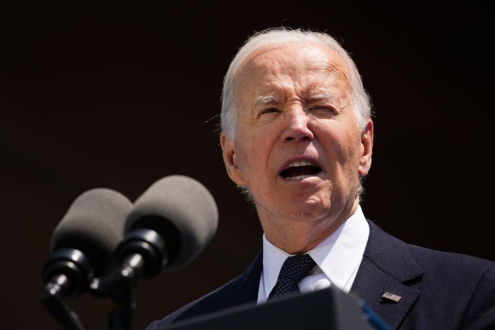 Biden assegura que Ocidente vai continuar a apoiar Kiev