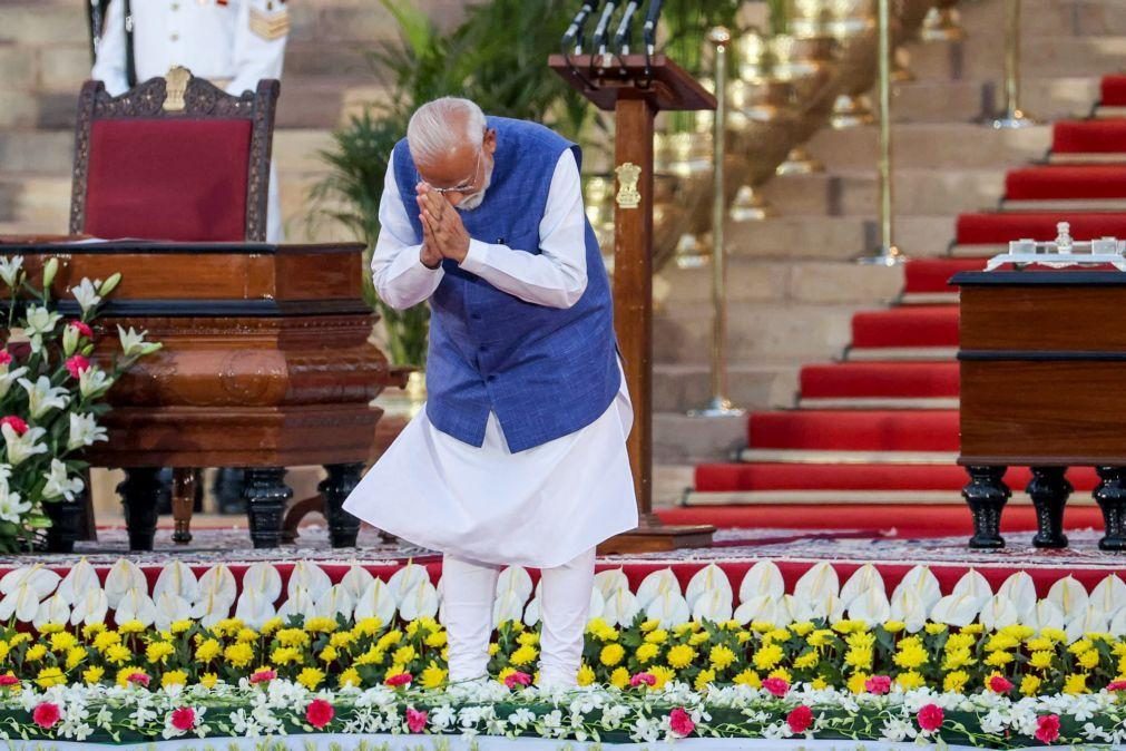 Narendra Modi toma posse para terceiro mandato como primeiro-ministro da Índia