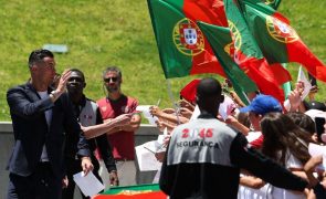 Euro2024: Portugal partiu rumo à Alemanha perante o carinho dos adeptos lusos