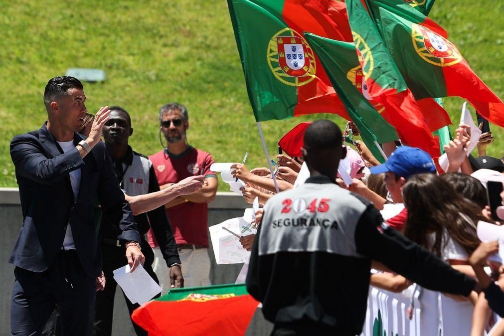 Euro2024: Portugal partiu rumo à Alemanha perante o carinho dos adeptos lusos