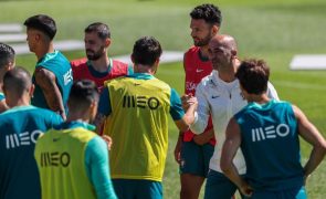 Euro2024: Portugal cumpre primeiro treino na Alemanha em sessão aberta
