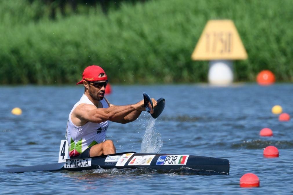 Canoísta Fernando Pimenta medalha de prata em K1 500 dos Europeus da Hungria