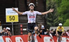 Ciclista João Almeida vence sexta etapa da Volta à Suíça