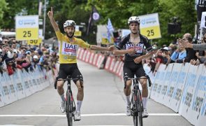 João Almeida e Adam Yates prosseguem domínio na Volta à Suíça