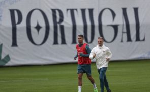Portugal realiza último treino em Marienfeld antes da estreia no Euro2024