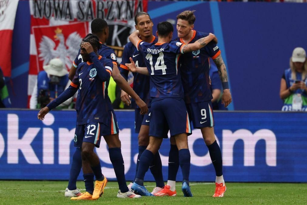 Países Baixos dão a volta à Polónia e entram a vencer no Euro2024