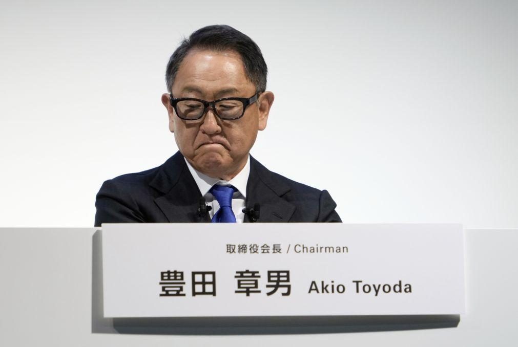 Presidente da Toyota reeleito na assembleia geral apesar de escândalos