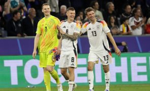 Alemanha e Suíça procuram segunda vitória rumo aos 'oitavos' de final do Euro2024
