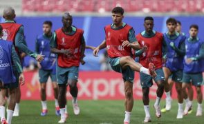 Portugal volta aos treinos com mais utilizados em recuperação