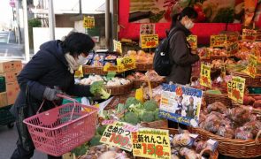 Preços no Japão aumentam 2,5% em maio