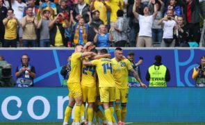 Ucrânia vence Eslováquia no Euro2024 com golo do ex-benfiquista Yaremchuk