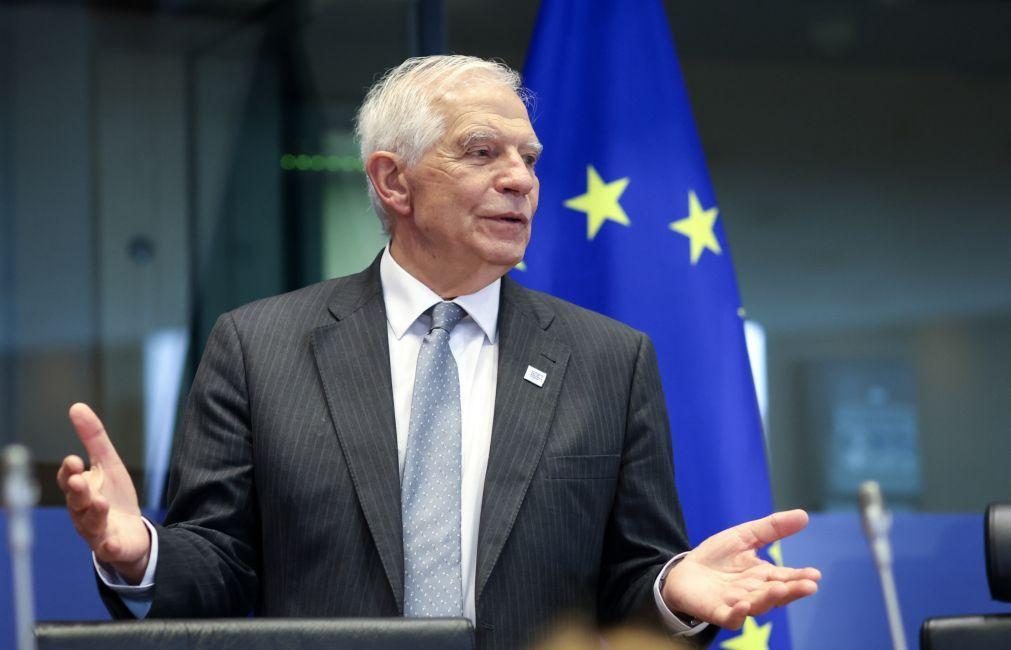Borrell admite envio de missão naval da UE para Chipre após advertências do Hezbollah