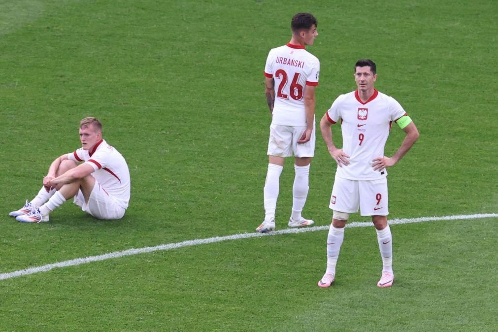 Polónia é a primeira seleção eliminada do Euro2024