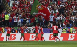Portugal vence a Turquia no Euro2024 por 2-0 ao intervalo