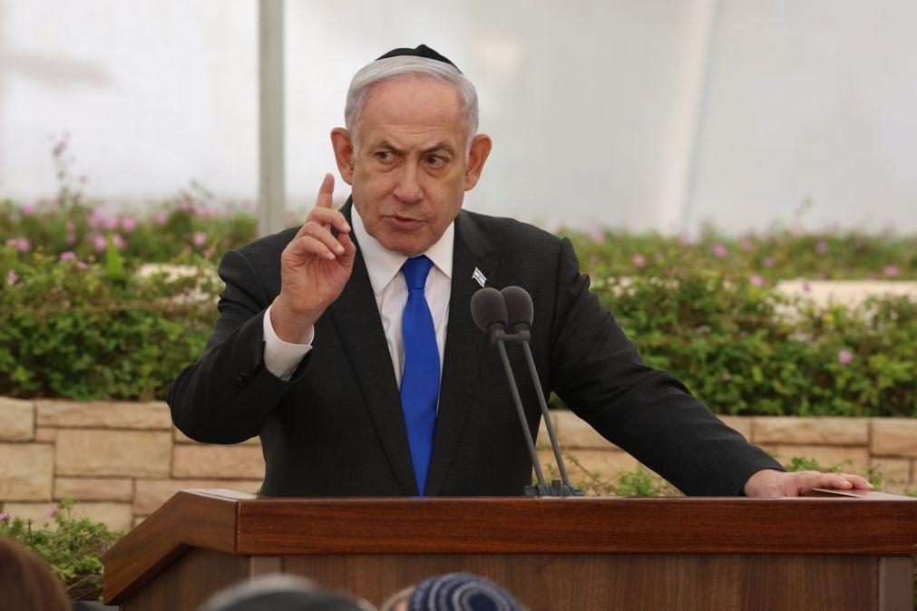Netanyahu diz que luta 