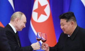 Coreia do Sul, Japão e EUA condenam pacto entre Pyongyang e Moscovo