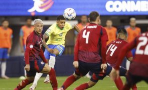 Brasil em crise anulado pela Costa Rica na Copa América