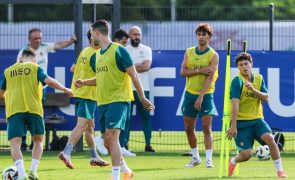 Euro2024: Portugal faz último treino antes do encontro com a Geórgia