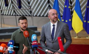 Michel recebe Zelensky em Bruxelas para acordo de segurança com Ucrânia