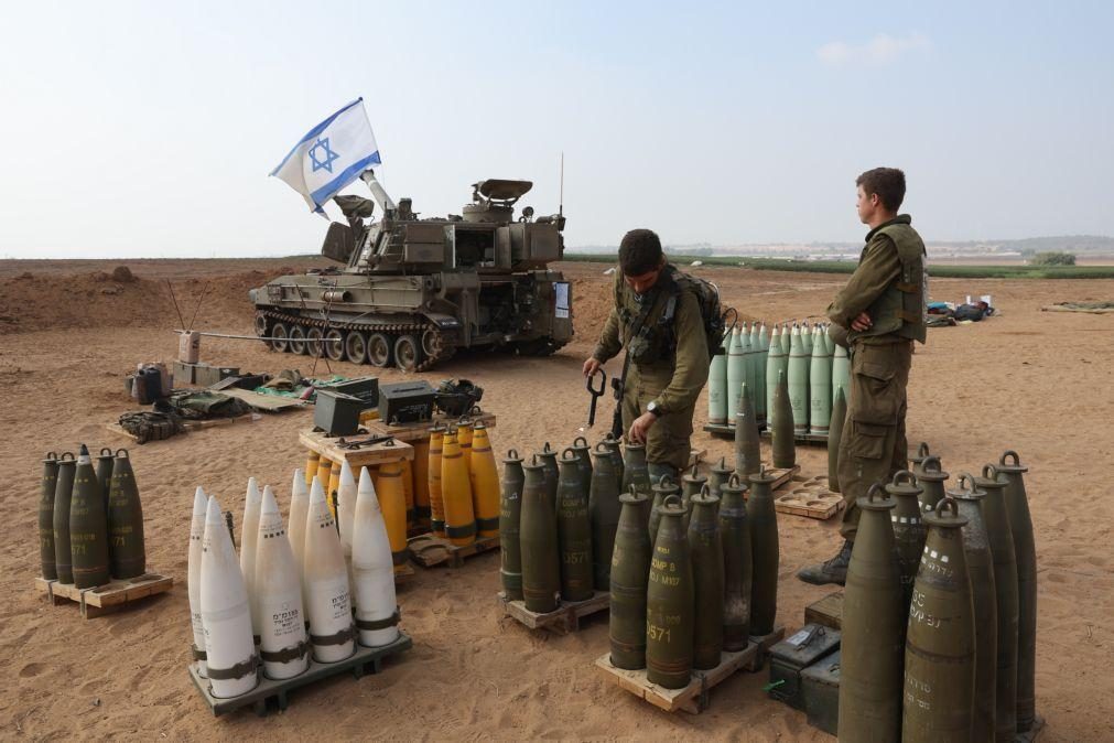 Israel pede aos EUA mais rapidez no fornecimento de munições