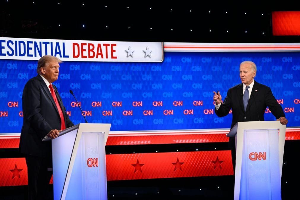 Biden e Trump atraem menor audiência para debate presidencial em 20 anos