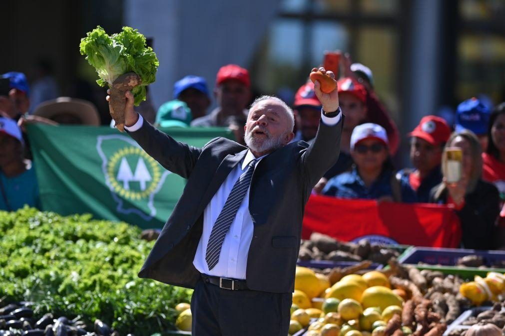 Lula anuncia linha de crédito de 67,7 mil ME para o sector agrícola do Brasil