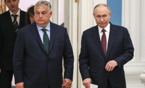 Orbán admite após reunião com Putin que Moscovo e Ocidente estão 