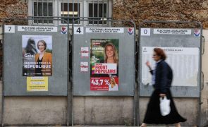 Últimas sondagens dão extrema-direita mais longe da maioria absoluta em França