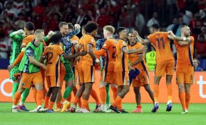 Países Baixos fecham meias-finais do Euro2024 ao eliminar Turquia