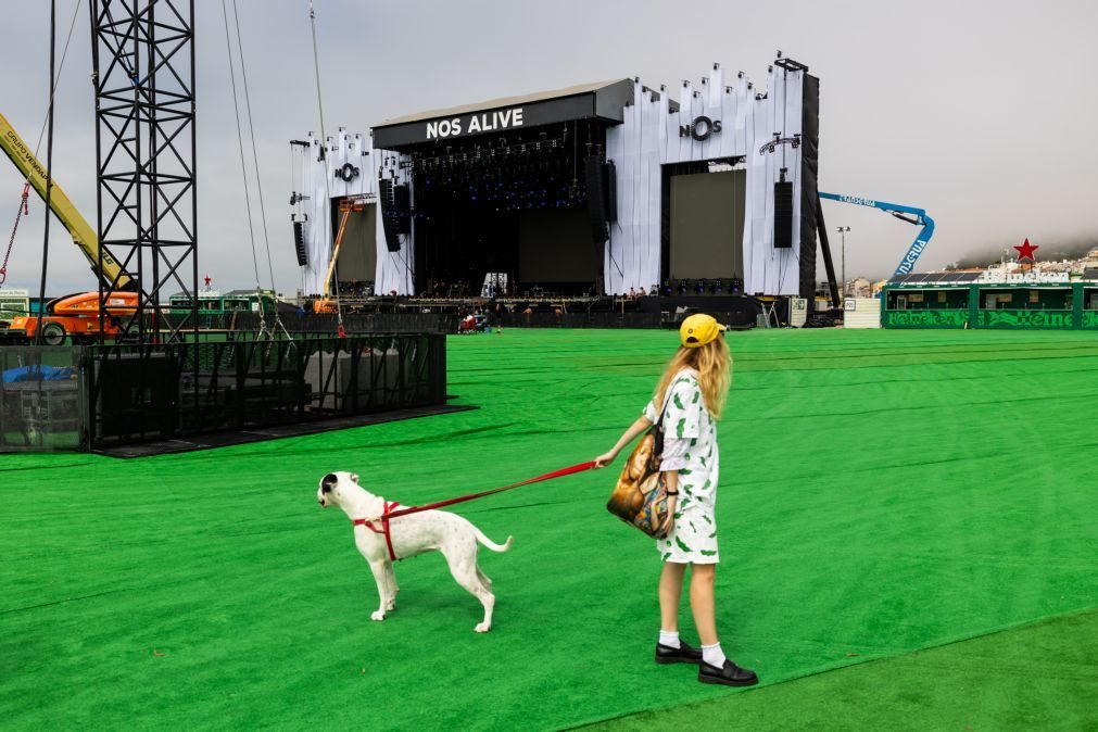 NOS Alive com 16 antenas 5G e 1.200 quilómetros de fibra instalados