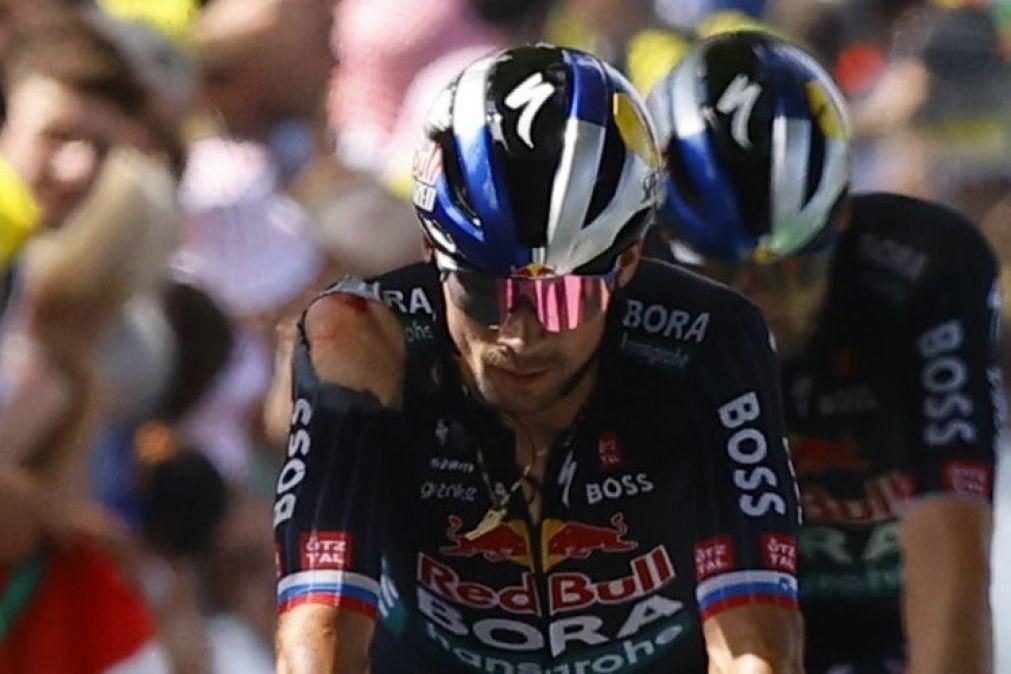 Primoz Roglic desiste e soma terceiro abandono consecutivo no Tour