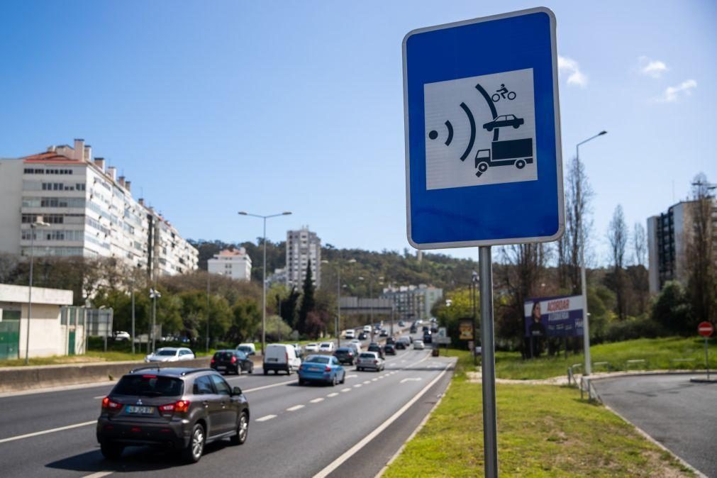 Multas dos radares de controlo de velocidade aumentam 40% no primeiro trimestre do ano