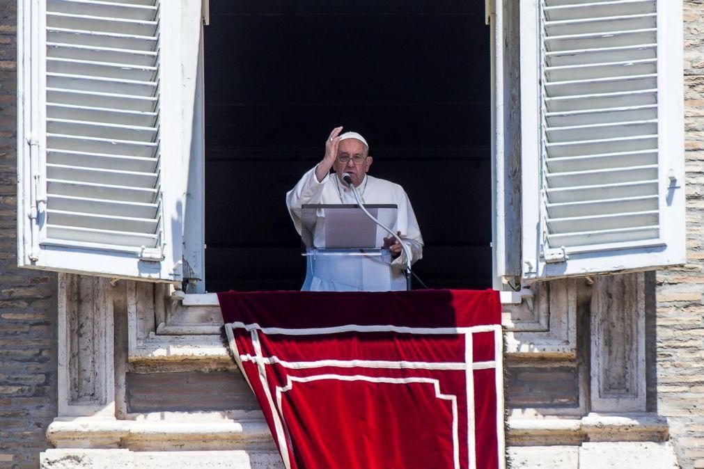 Papa exorta a rezar pela paz na Ucrânia antes de peregrinação de ucranianos