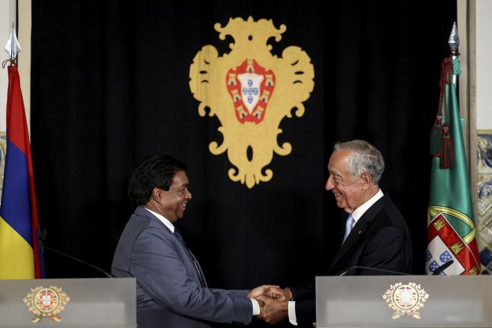 Portugal e Maurícias querem reforçar cooperação nos oceanos, energia e turismo