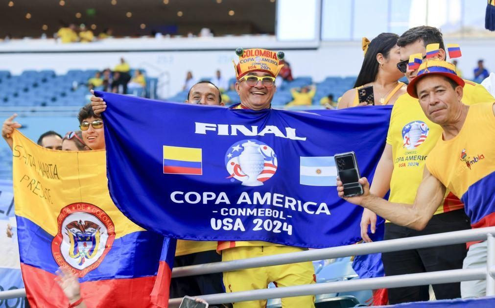 Polícia faz 27 detenções na final da Copa América, incluindo presidente da federação colombiana