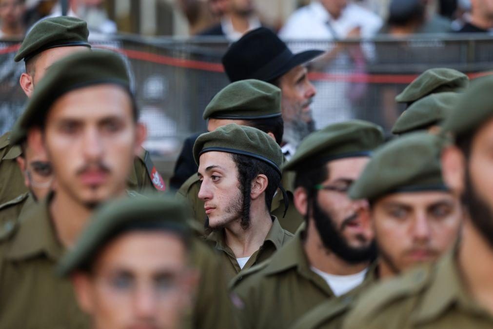 Forças Armadas israelitas anunciam convocatória para judeus ultraortodoxos