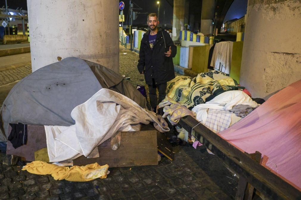 Lisboa tem 594 pessoas em situação de sem-abrigo a dormir na rua, mais 200 do que em 2022