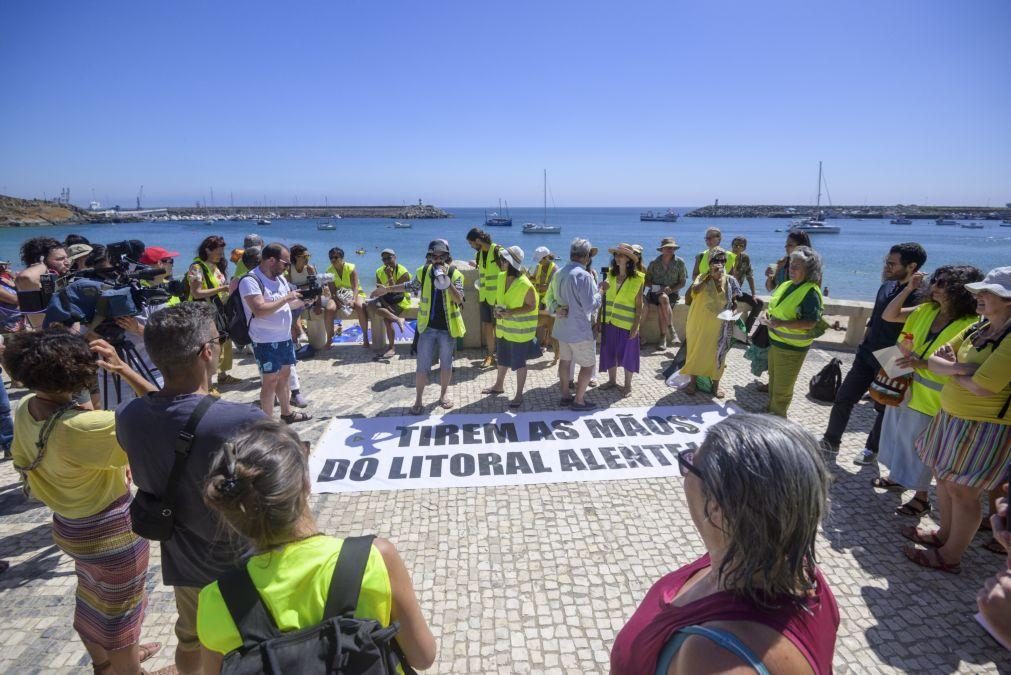 Plataforma ecologista protesta em Sines contra 