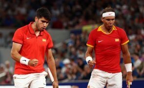 Paris2024: Nadal e Alcaraz seguem em frente no torneio de pares