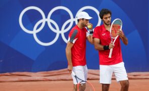 Nuno Borges e Francisco Cabral eliminados na segunda ronda de pares dos JO Paris2024